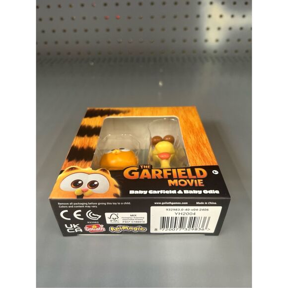 The Garfield Movie - Baby Garfield & Baby Odie 2 Pk Mini Collectible Figures - Picture 2 of 4